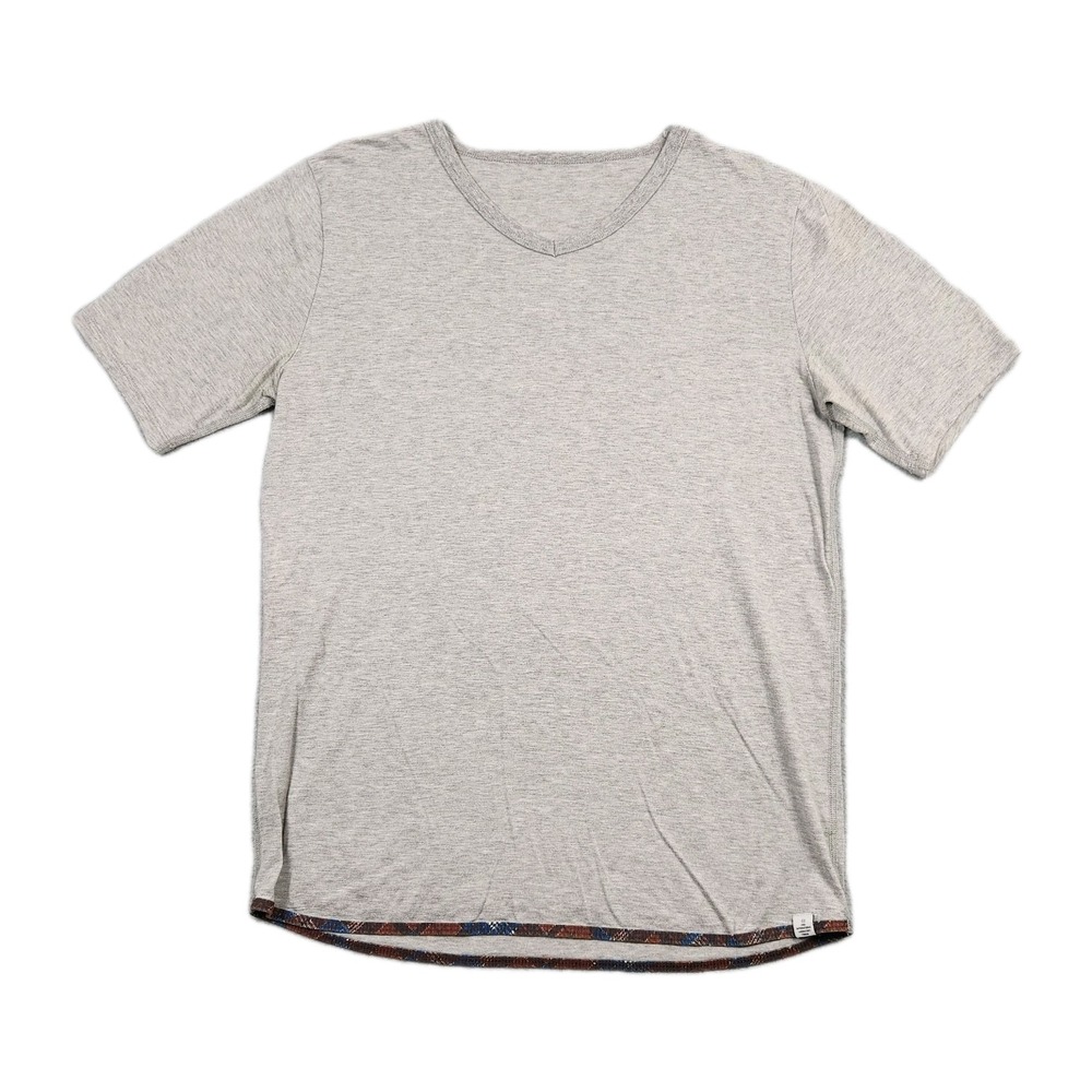 Visvim Sublig Tee Size 2 Medium Gray Cotton Shirt Cubism Japan